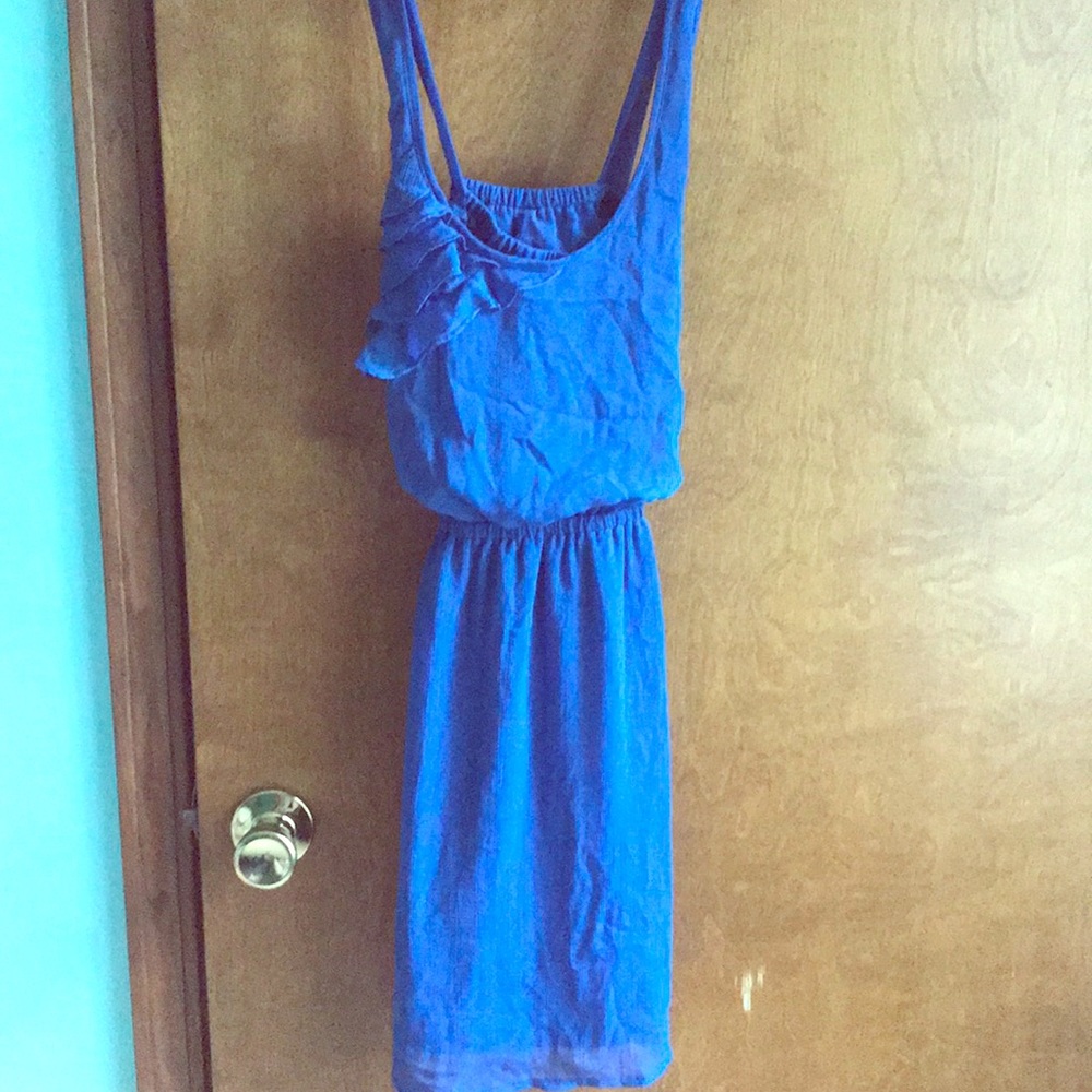 Blue sundress